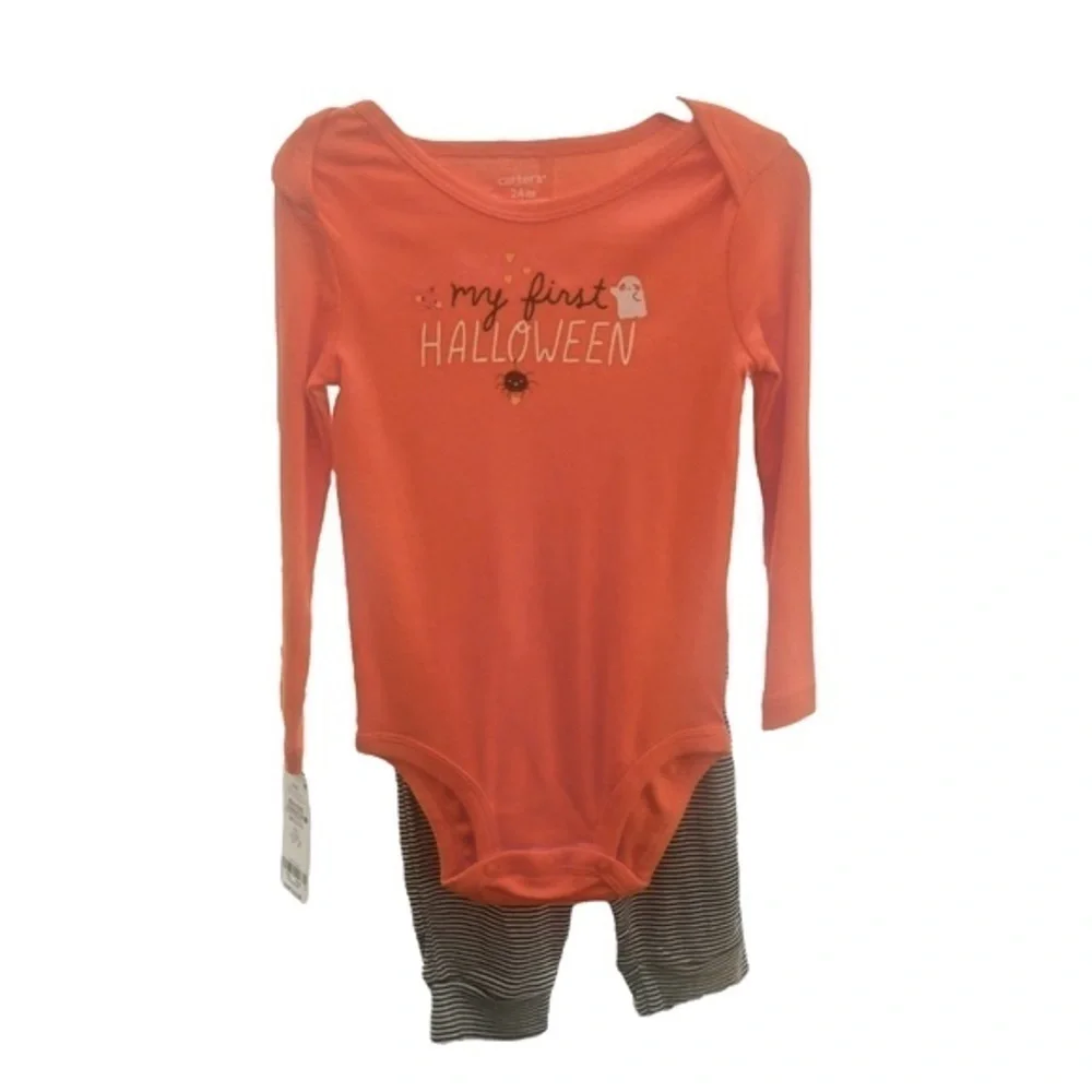 NWT Baby Boys Girls Carters MY FIRST HALLOWEEN Outfit Size 24 months